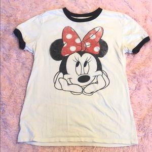 Minnie Mouse varsity Tee